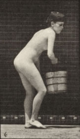 Plate 401 Emptying a bucket of water — figure reference